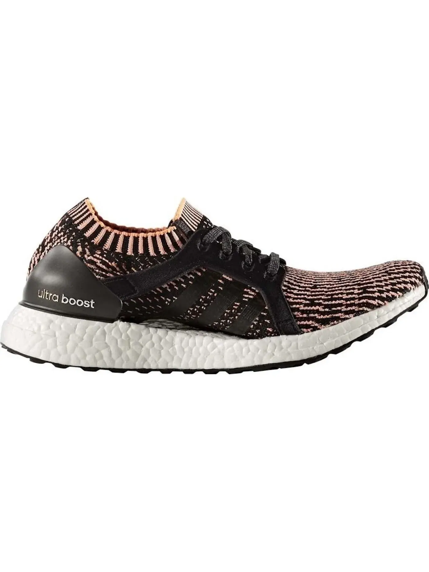 Женские кроссовки с технологией Boost Adidas Ultra Boost X — изображение 1 из 1, черный/оранжевый/белый