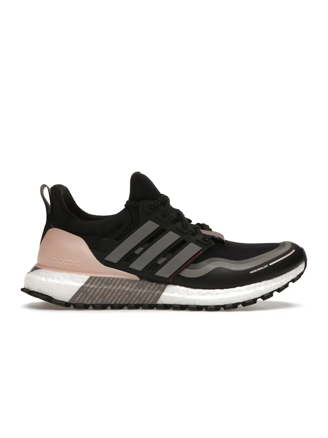 Женские кроссовки для бега с защитой Ultra Boost Guard Adidas — изображение 1 из 4, черный/серый/розовый