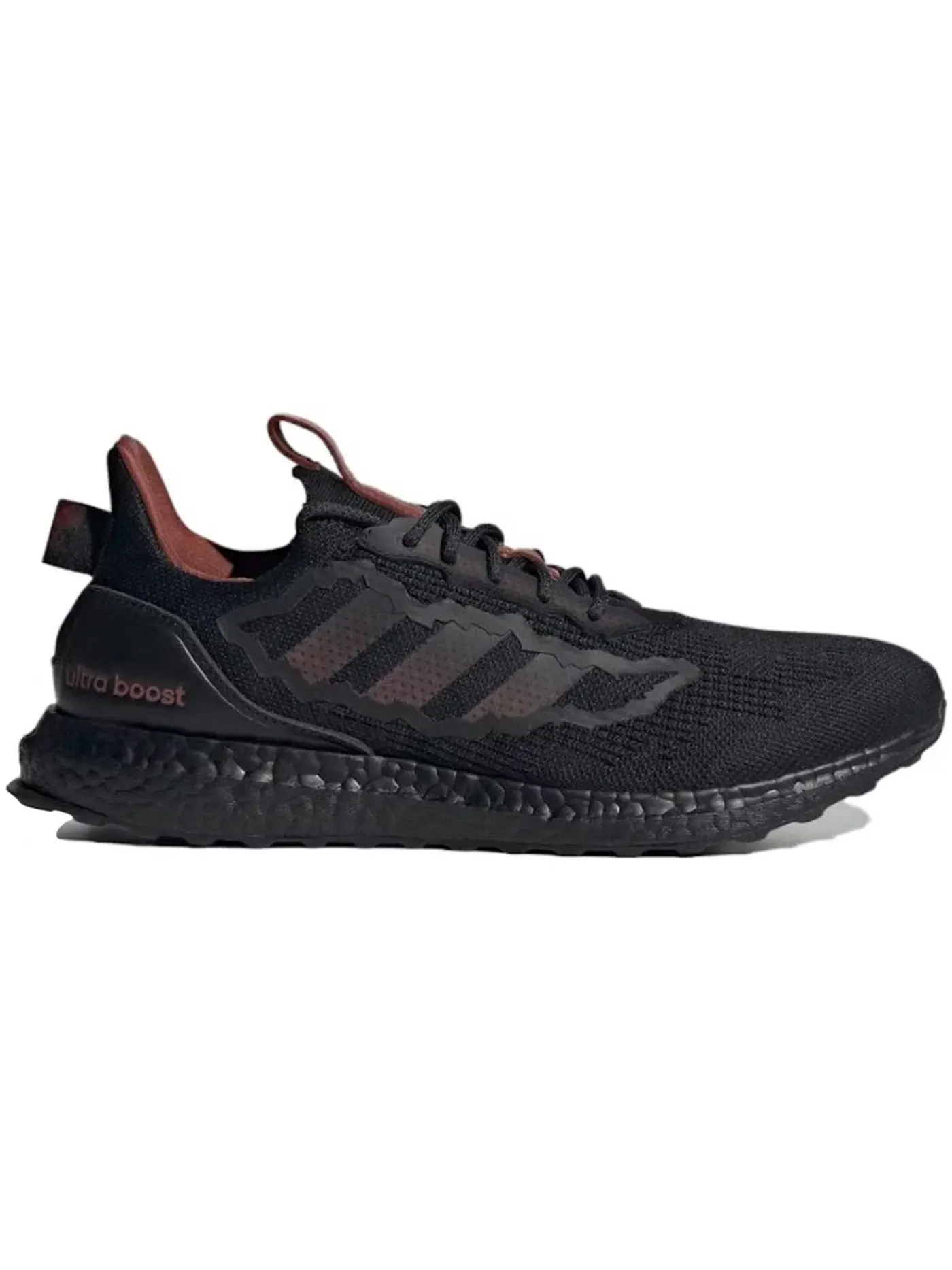 Мужские кроссовки с технологией Boost Adidas Ultra Boost Huo — изображение 1 из 1, черный/красный