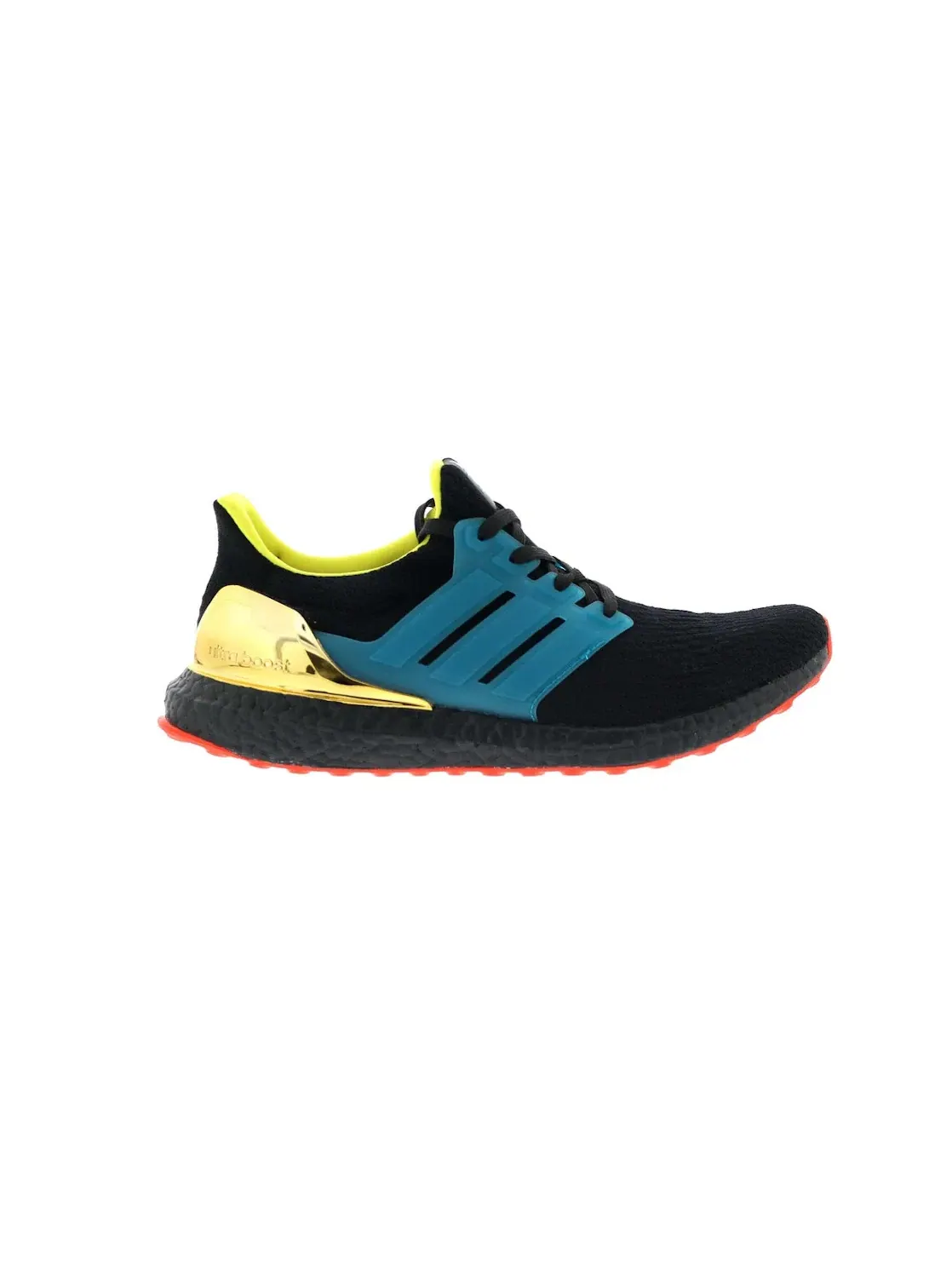 Мужские кроссовки с технологией Boost Adidas Ultra Boost 3.0 — изображение 1 из 4, черный/золотистый-синий