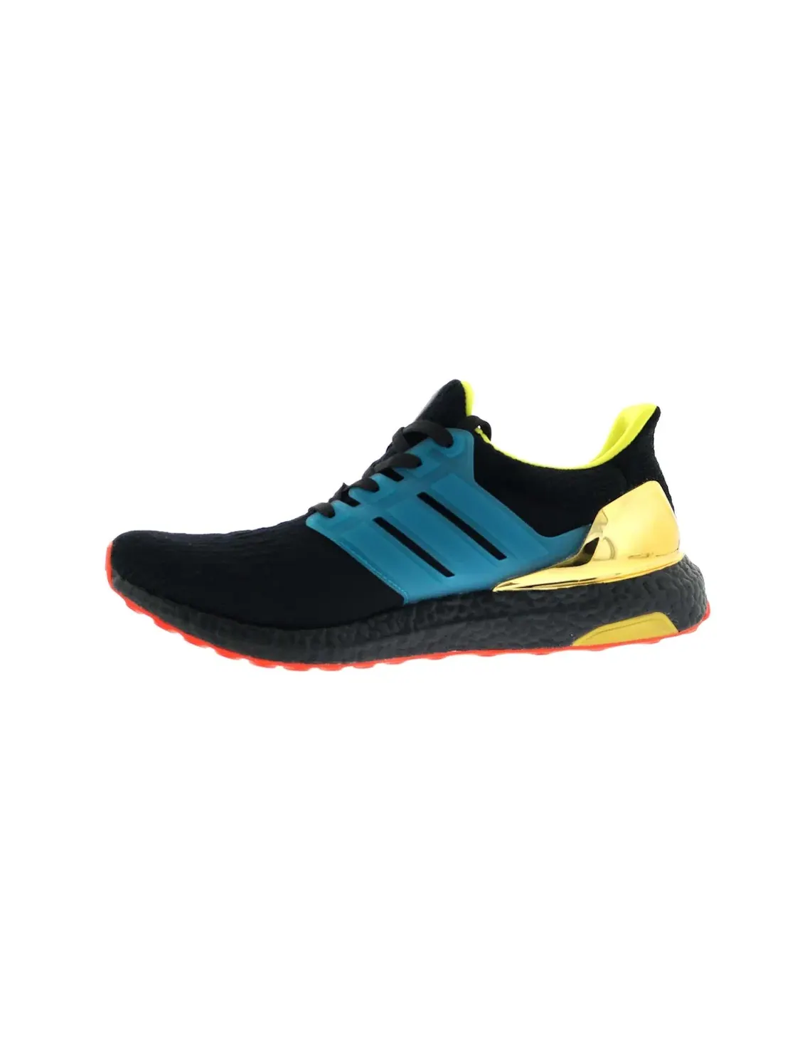 Мужские кроссовки с технологией Boost Adidas Ultra Boost 3.0 — изображение 3 из 4, черный/золотистый-синий