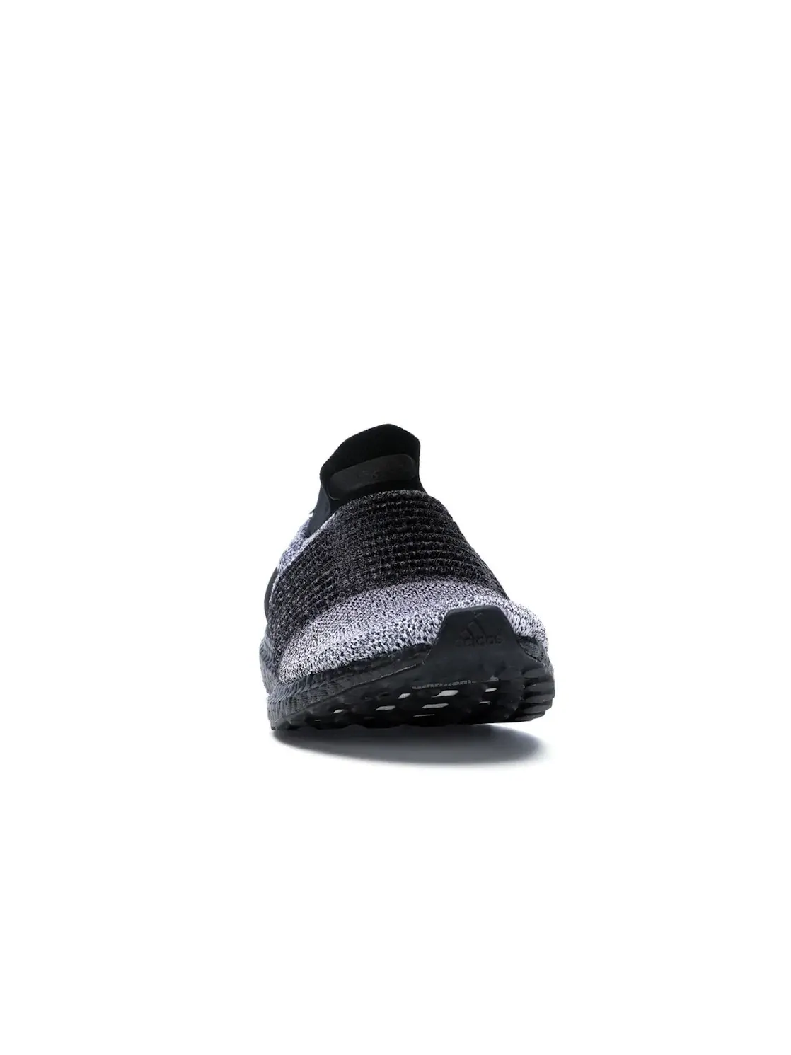 Мужские кроссовки с безшнуровкой Adidas Ultra Boost Laceless Mid — изображение 2 из 4, черный/черный/белый