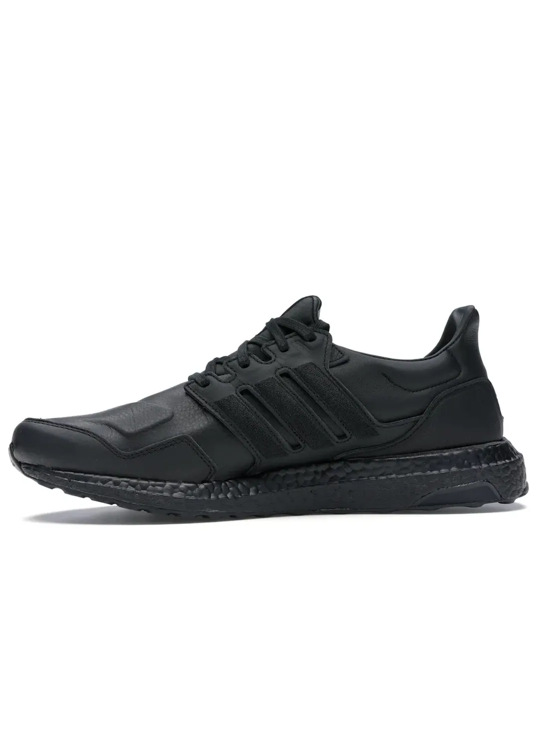 Мужские кроссовки с кожаным верхом Adidas Ultra Boost — изображение 3 из 4, черный