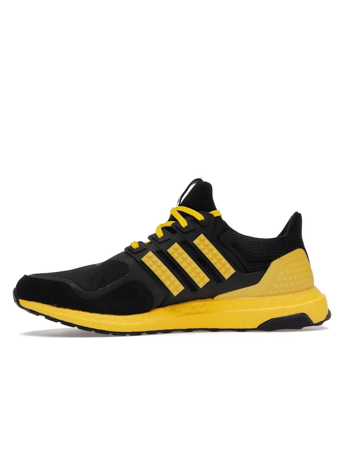 Мужские кроссовки для бега с амортизацией Adidas Ultra Boost — изображение 3 из 4, черный/желтый