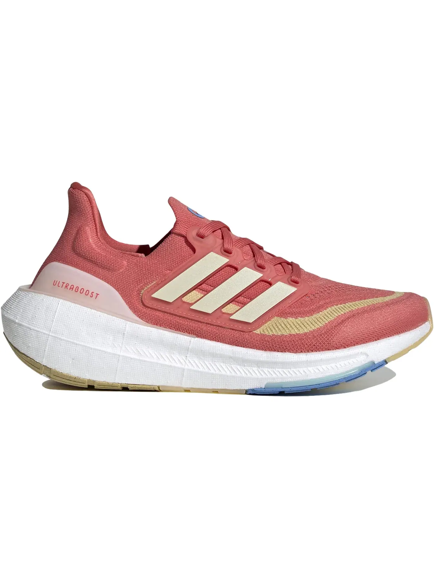 Женские кроссовки для бега Ultra Boost Light Adidas — изображение 1 из 2, синий желтый зеленый