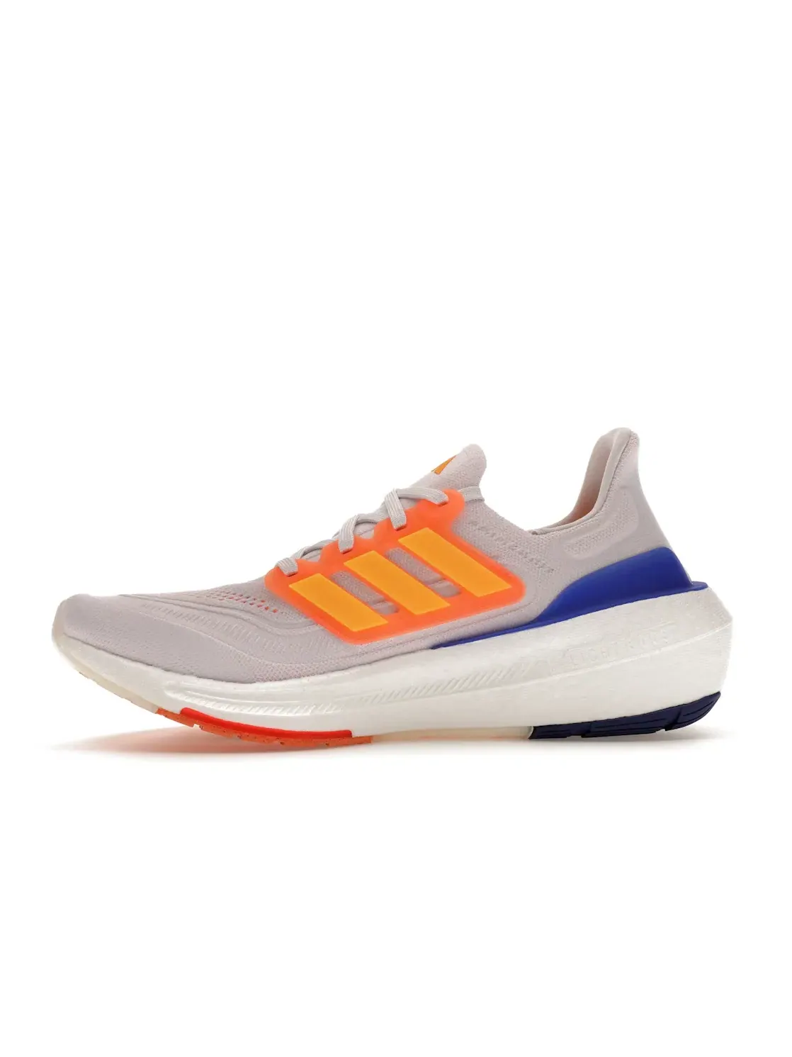 Мужские кроссовки для бега Ultra Boost Light Adidas — изображение 3 из 4, белый золотистый синий