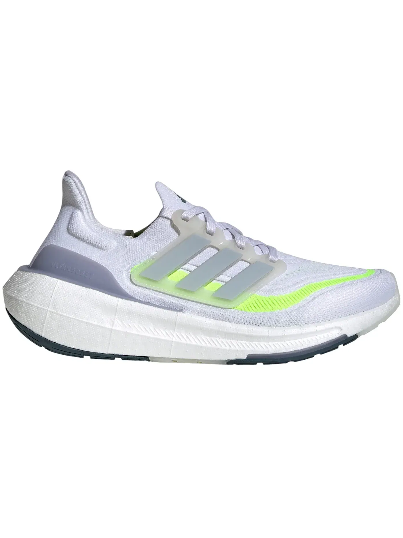Женские кроссовки для бега с технологией Boost Adidas Ultra Boost Light — изображение 1 из 1, белый/синий