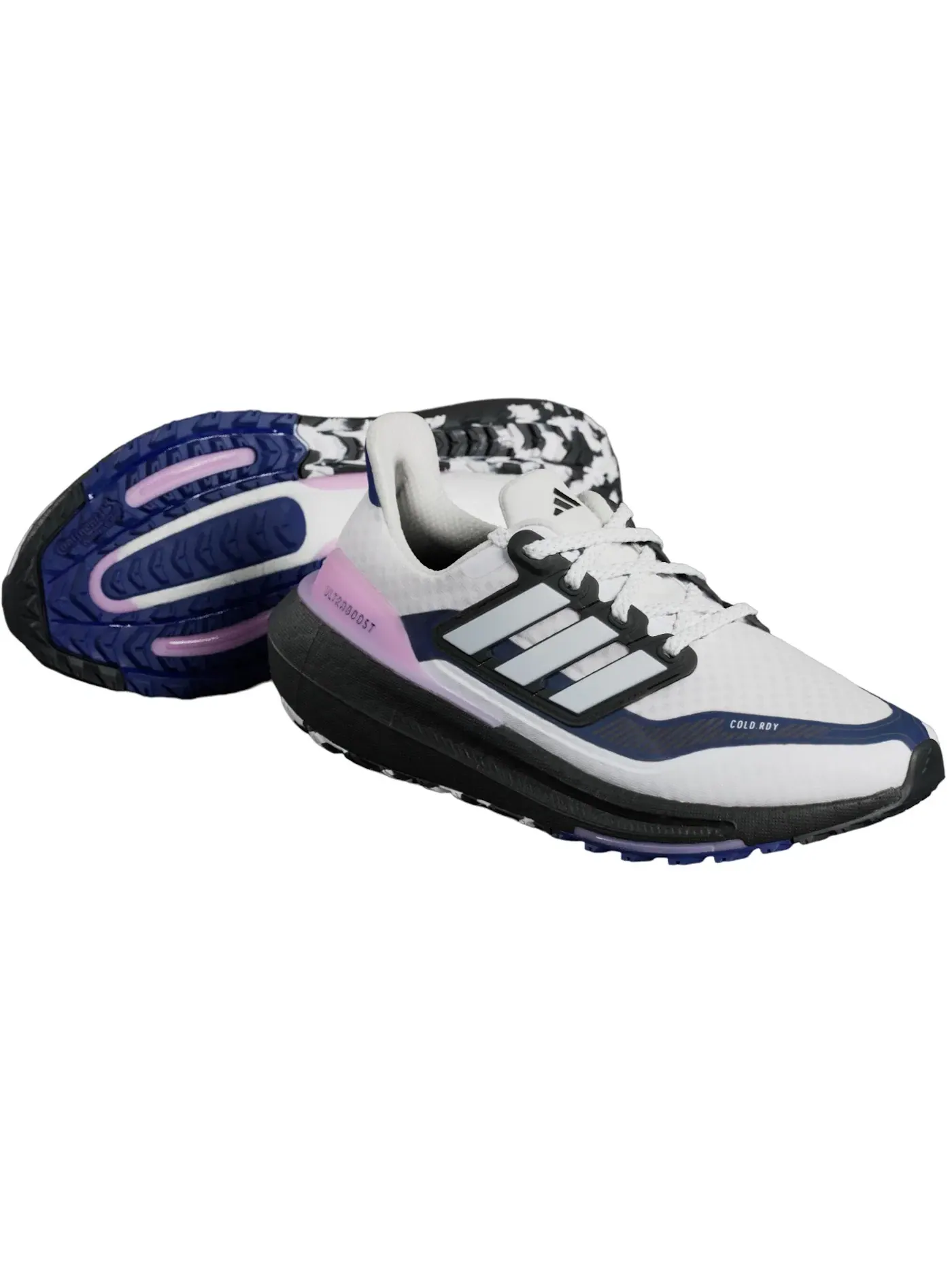 Женские кроссовки с технологией Cold.RDY Adidas Ultra Boost Light — изображение 1 из 1, белый/белый/синий