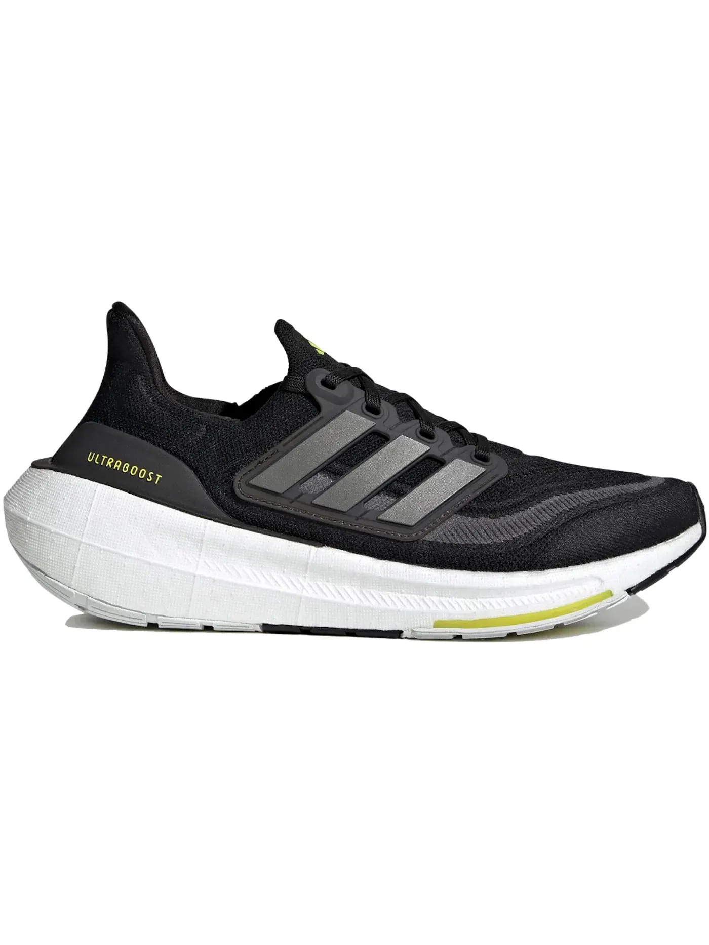 Женские кроссовки для бега с технологией Boost Adidas Ultra Boost Light — изображение 1 из 1, черный/серый/белый