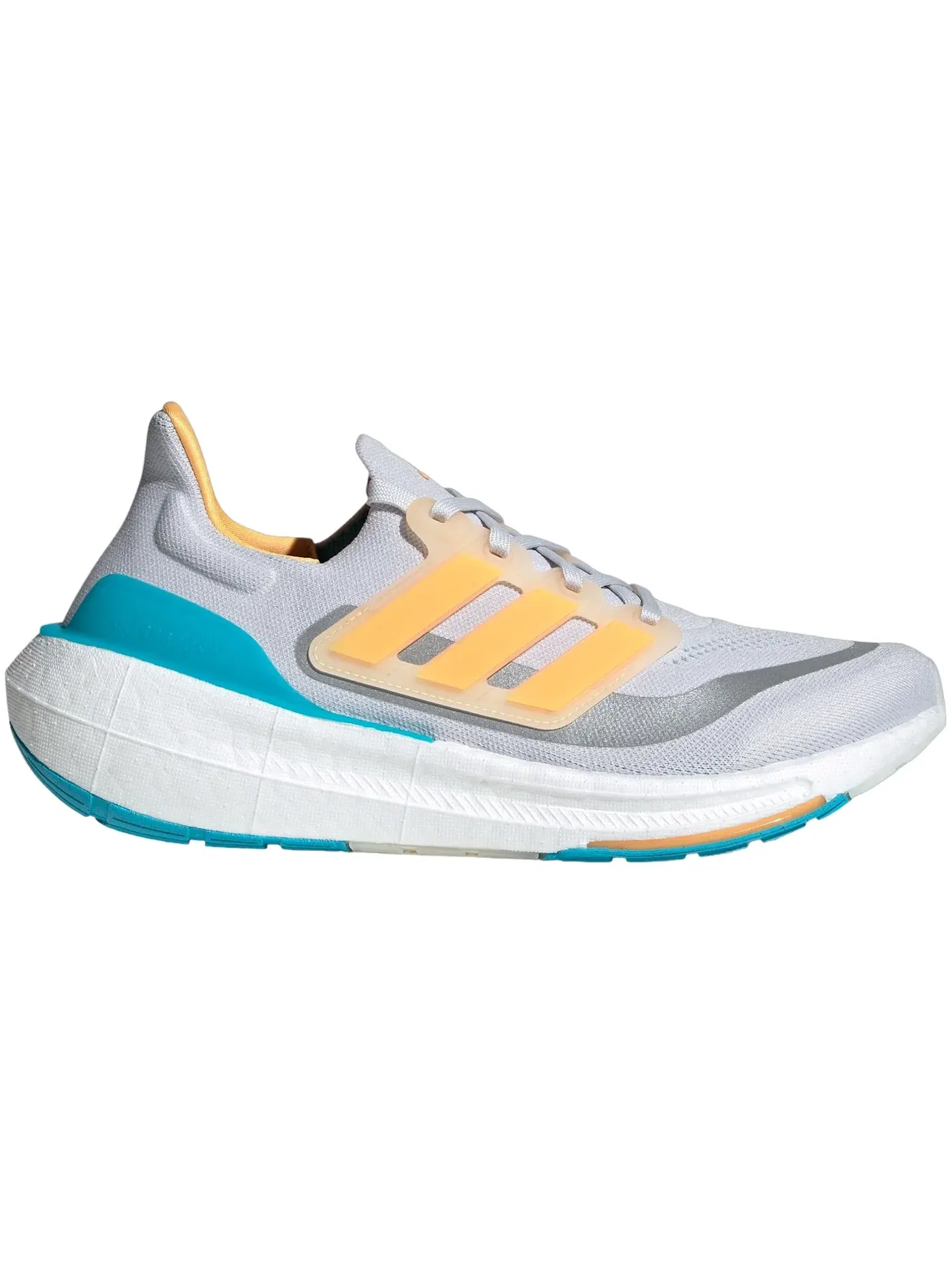 Мужские кроссовки для бега Adidas Ultra Boost Light — изображение 1 из 1, серый оранжевый голубой