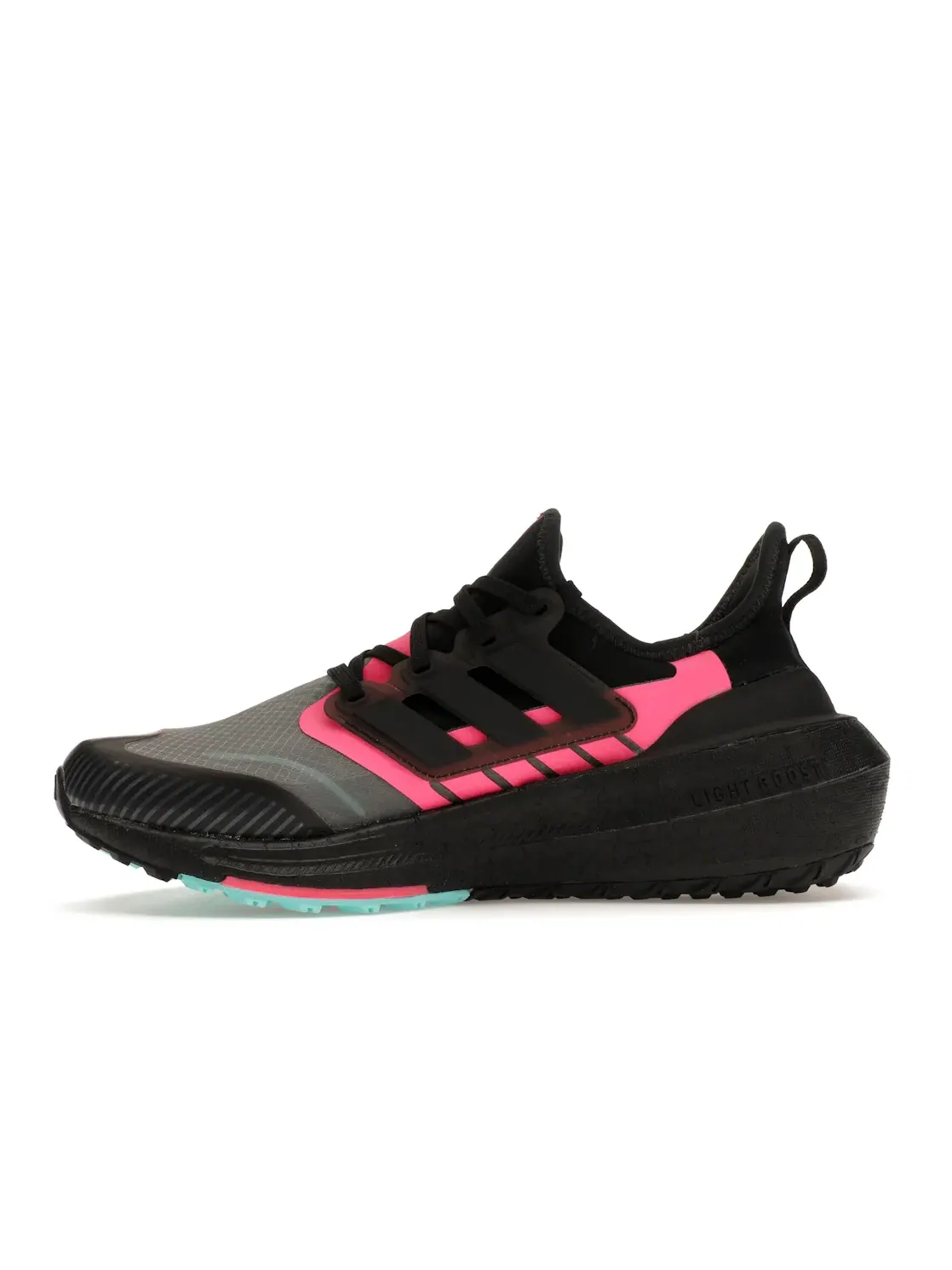 Женские кроссовки с Gore-Tex Adidas Ultra Boost Light Gore-Tex Adidas — изображение 3 из 4, черный черный розовый