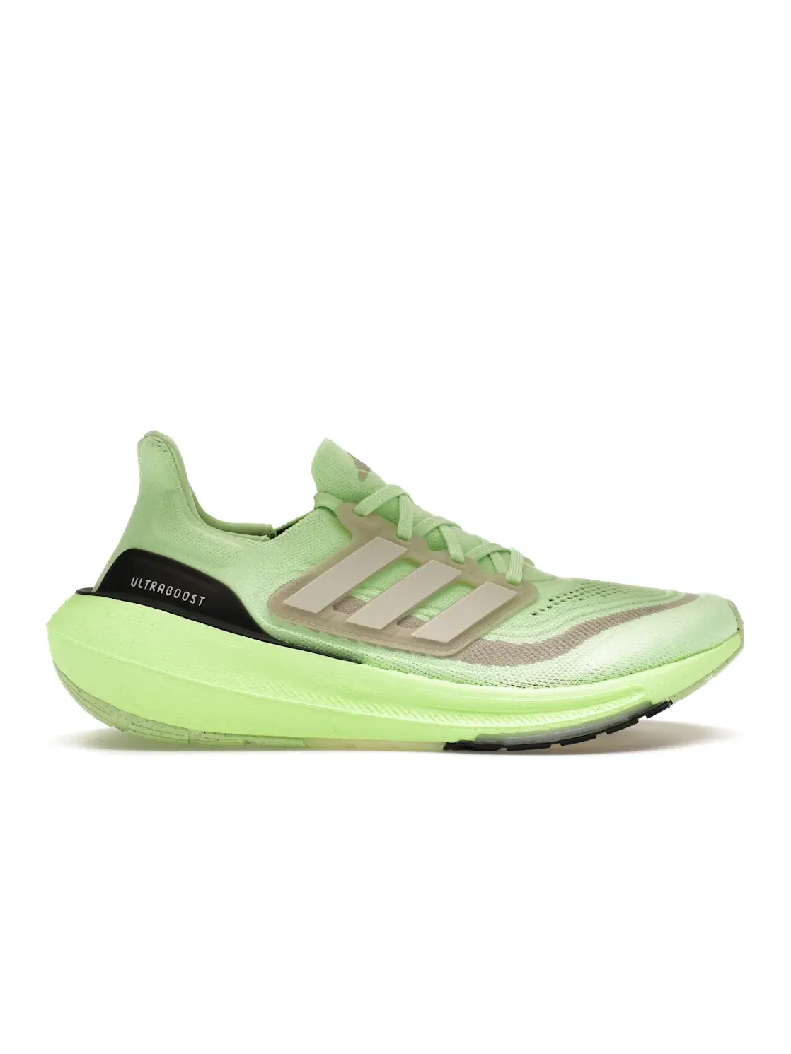 Мужские кроссовки для бега Ultra Boost Light Adidas — изображение 1 из 4, зеленый/серый/серый