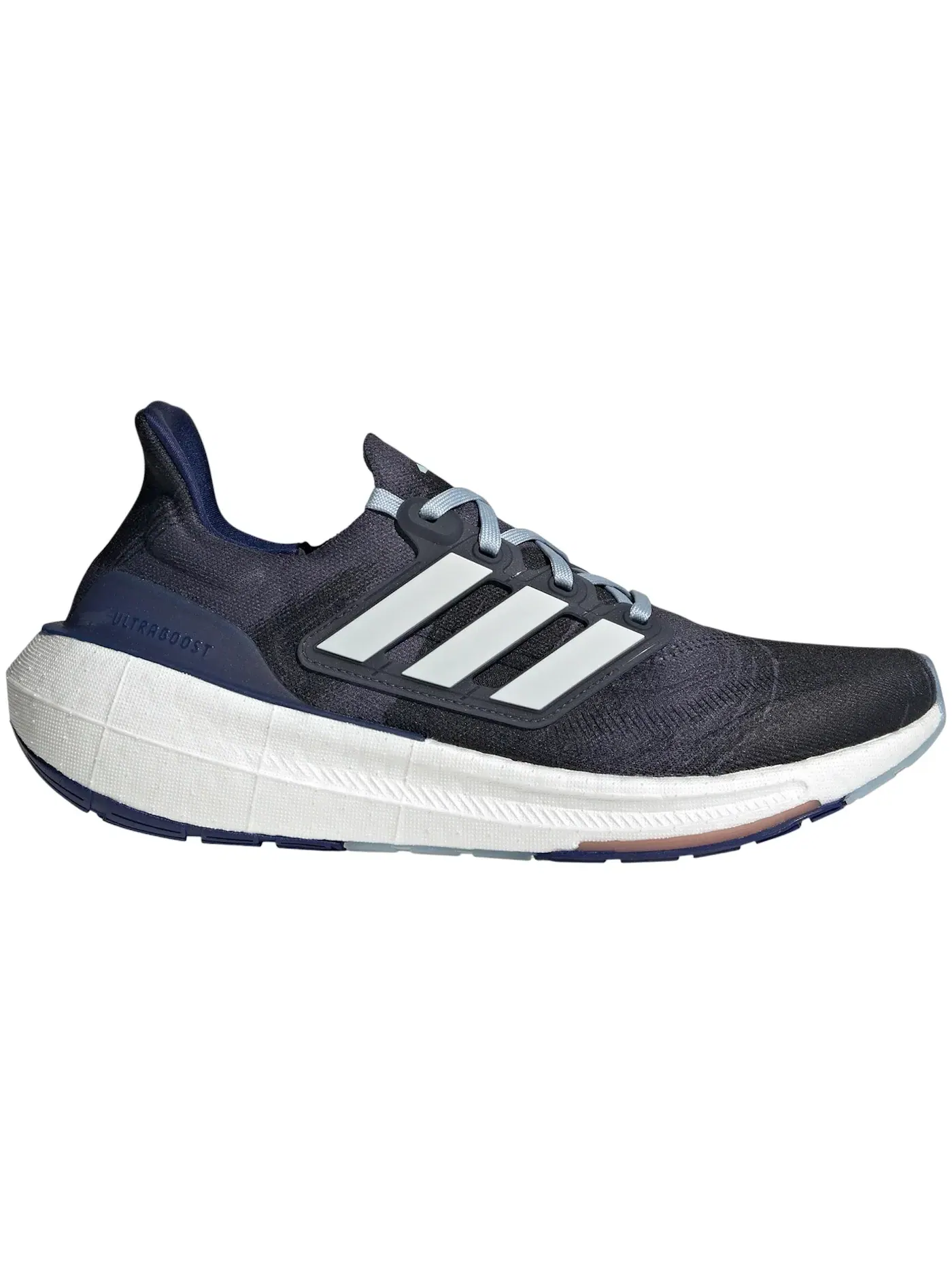Мужские кроссовки для бега с технологией Boost Ultra Light Adidas — изображение 1 из 1, темно-синий/белый/синий