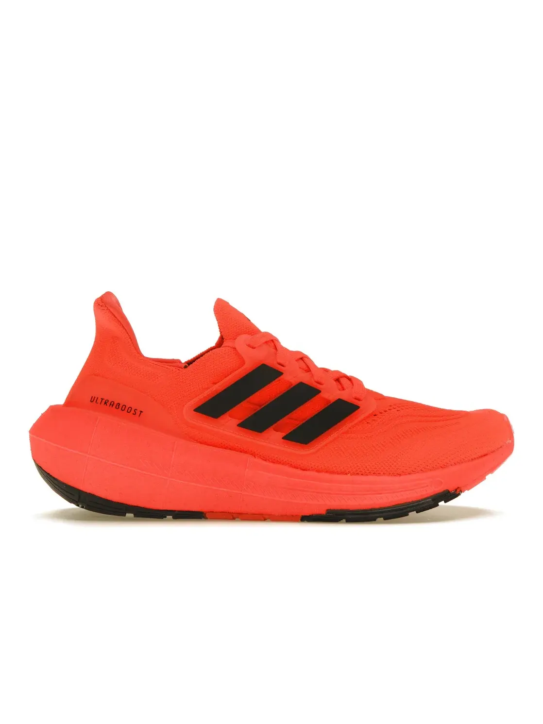 Мужские кроссовки с амортизацией Adidas Ultra Boost Light — изображение 1 из 4, красный/черный/металлик