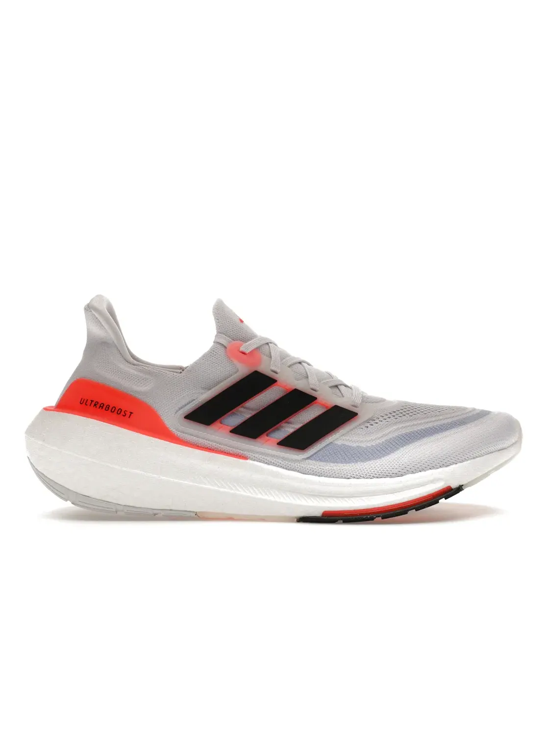 Мужские кроссовки для бега с длинным рукавом Adidas Ultra Boost Light — изображение 1 из 4, белый/черный/красный