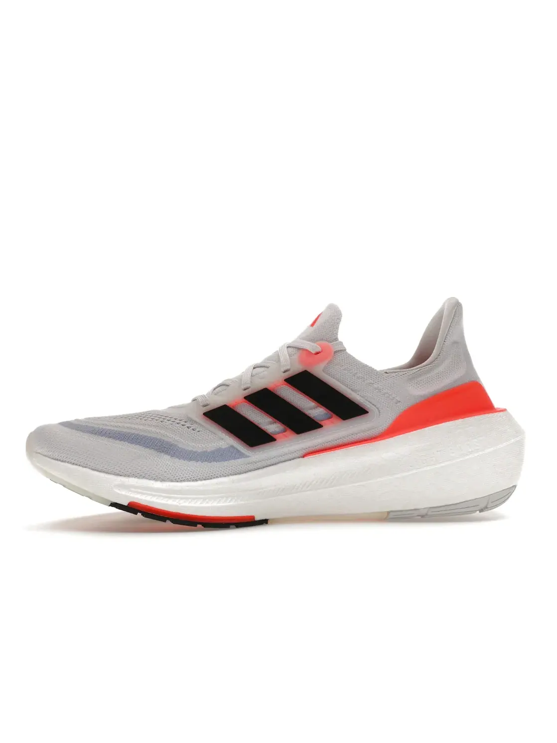 Мужские кроссовки для бега с длинным рукавом Adidas Ultra Boost Light — изображение 3 из 4, белый/черный/красный