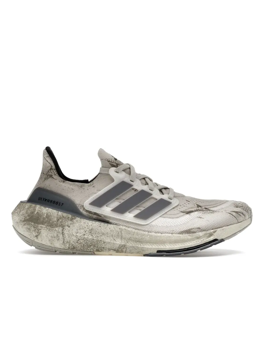 Мужские кроссовки для бега с амортизацией Adidas Ultra Boost Light — изображение 1 из 4, серый/серый/серый