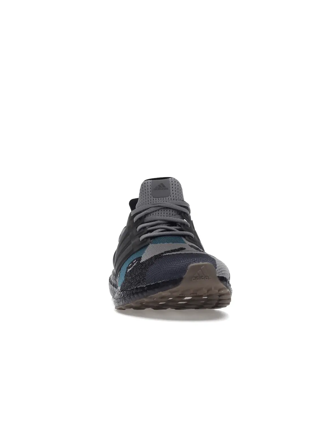 Кроссовки для бега с принтом Adidas Ultra Boost — изображение 2 из 4, серый черный темно-синий
