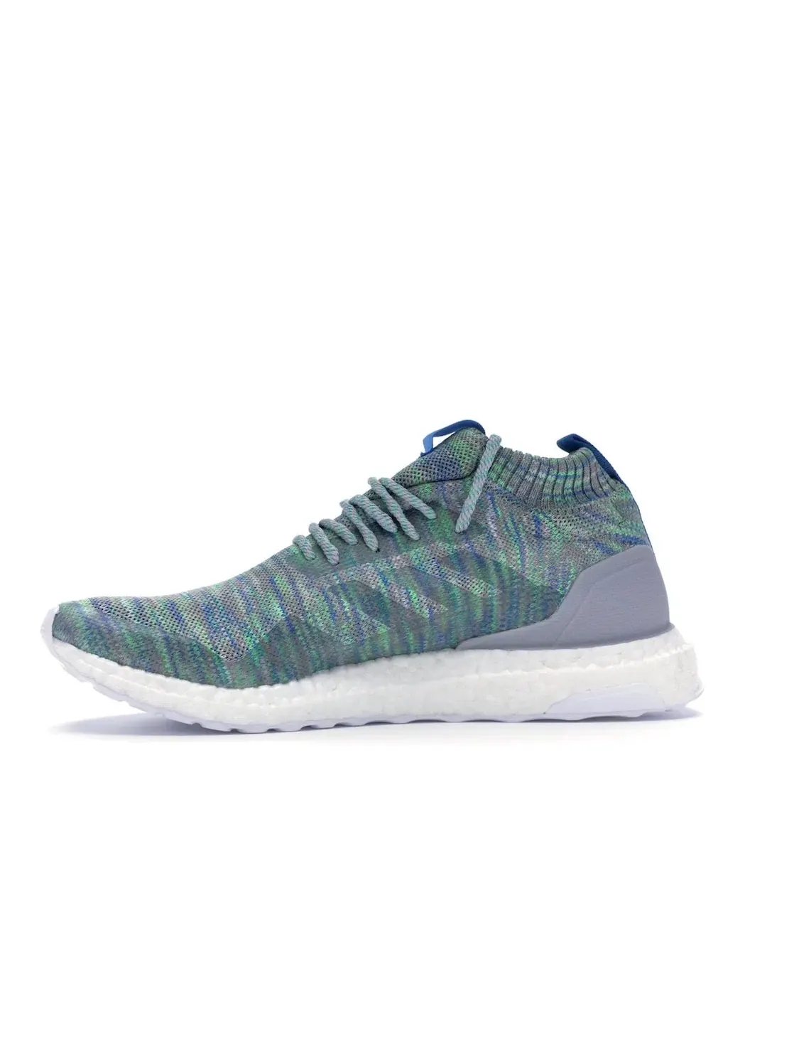 Мужские кроссовки для бега с высокой посадкой Adidas Ultra Boost Mid — изображение 3 из 4, серый/серый/белый
