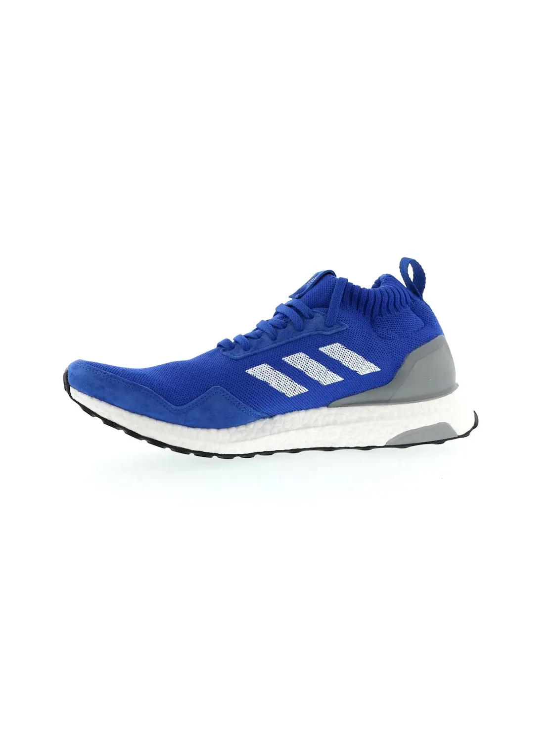 Мужские кроссовки для бега с высоким верхом Adidas Ultra Boost Mid Blue/Footwear White — изображение 3 из 4