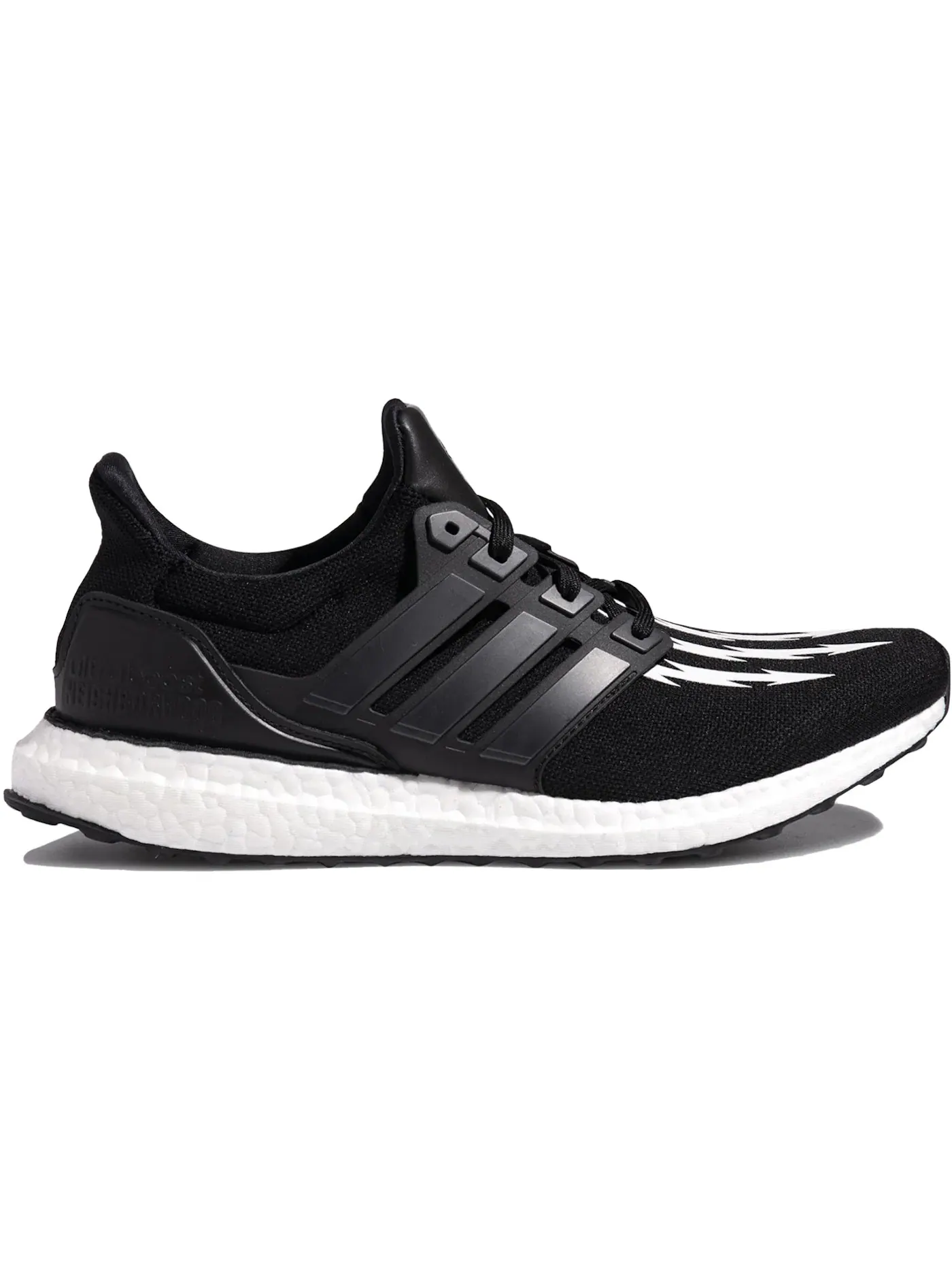 Мужские кроссовки с амортизацией Ultra Boost Adidas — изображение 1 из 1, черный/белый/черный