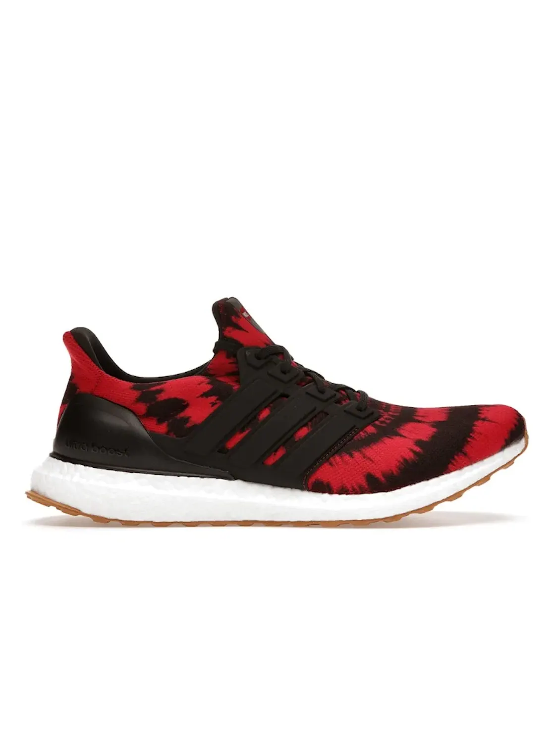 Мужские кроссовки с принтом Adidas Ultra Boost Bold Red/Core Black/Core Black — изображение 1 из 4