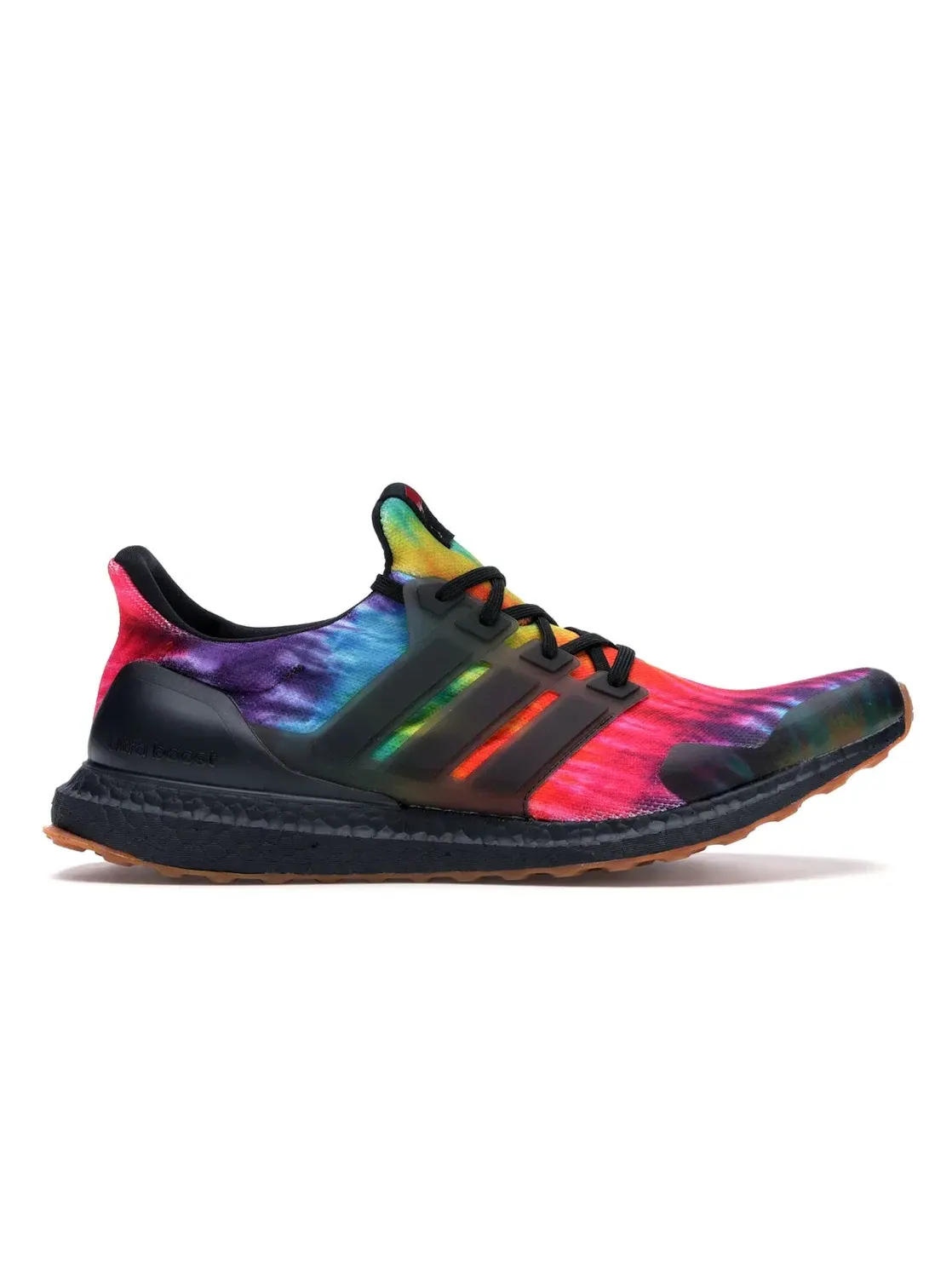 Мужские кроссовки с принтом Ultra Boost Adidas — изображение 1 из 4, черный