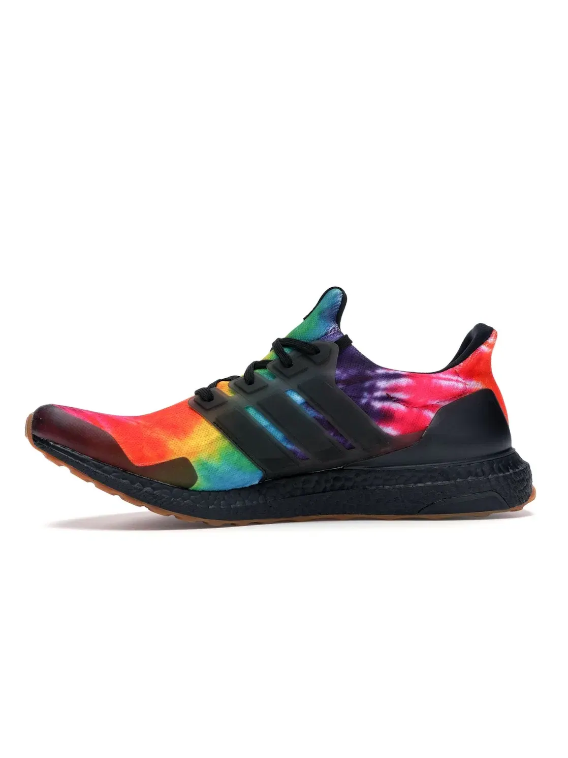 Мужские кроссовки с принтом Ultra Boost Adidas — изображение 3 из 4, черный
