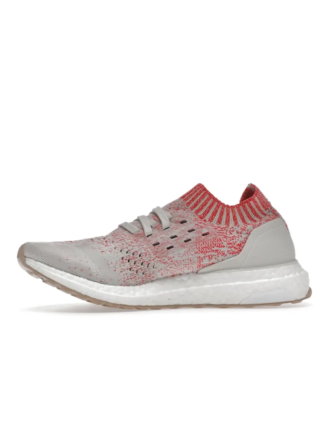 Женские кроссовки для бега с технологией Boost Adidas Ultra Boost PB Uncaged — изображение 3 из 4, белый красный