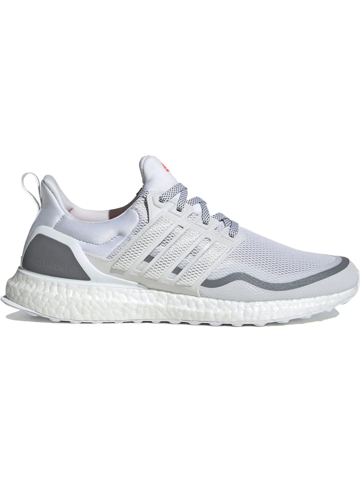 Мужские кроссовки для бега Ultra Boost Reflective Adidas — изображение 1 из 1, белый белый серый