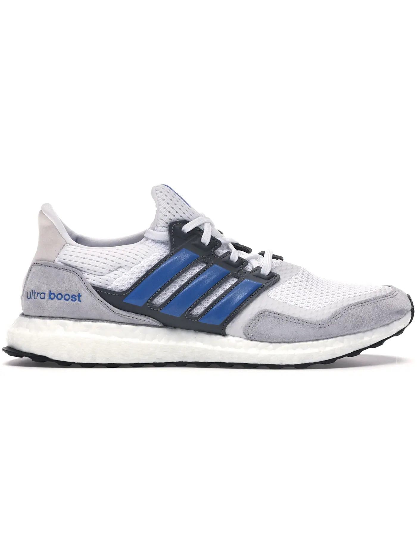 Мужские кроссовки для бега с поддержкой Adidas Ultra Boost S&L — изображение 1 из 1, белый/синий/серый