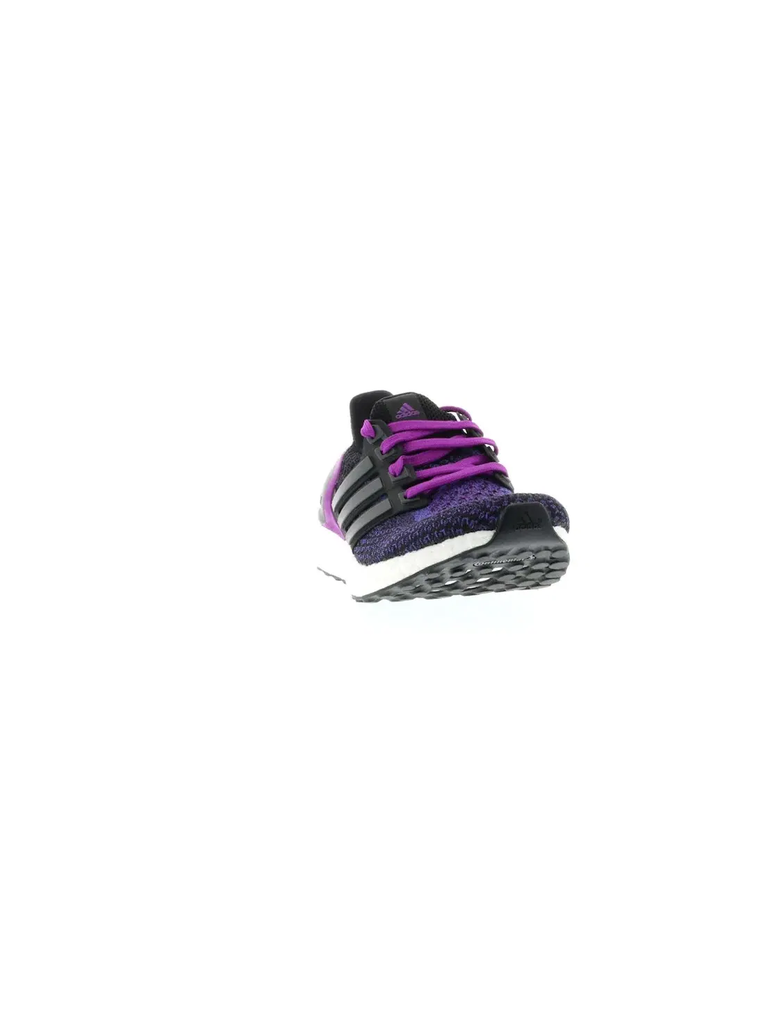 Женские кроссовки для бега Adidas Ultra Boost 2.0 — изображение 2 из 4, черный/черный-фиолетовый