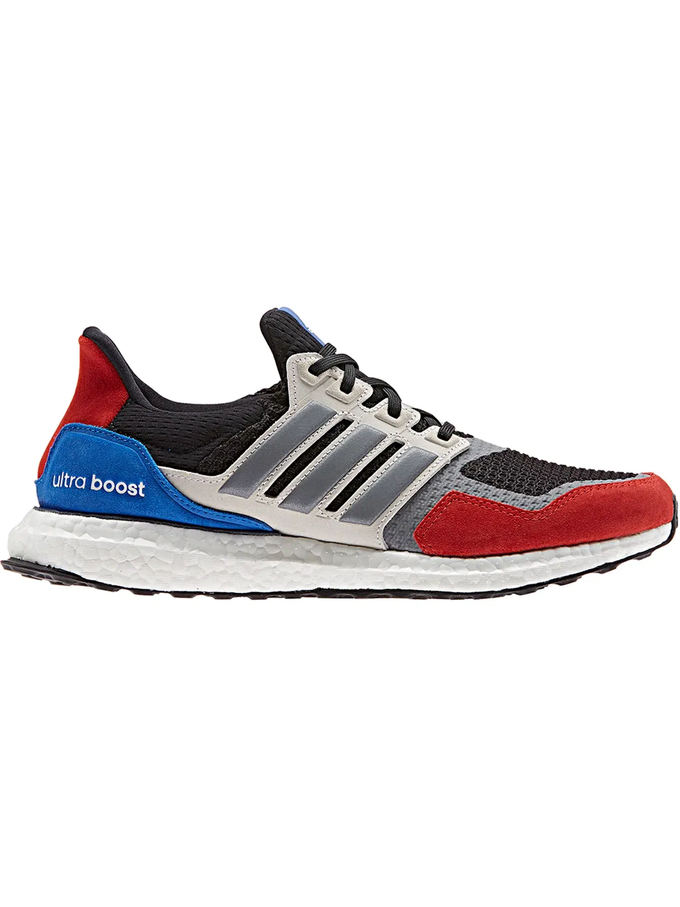 Мужские кроссовки для бега с технологией Boost Adidas Ultra Boost S&L — изображение 1 из 1, черный/серый/белый