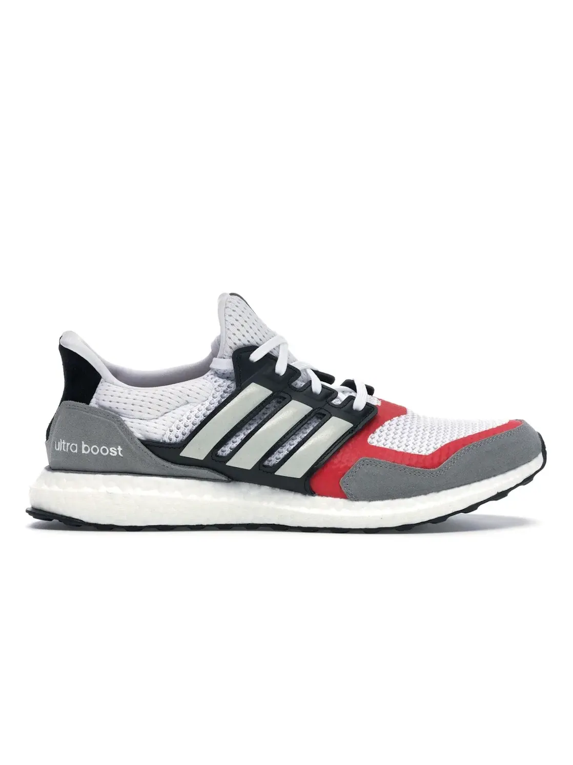 Мужские кроссовки для бега с технологией Boost Adidas Ultra Boost S&L — изображение 1 из 4, белый/серый
