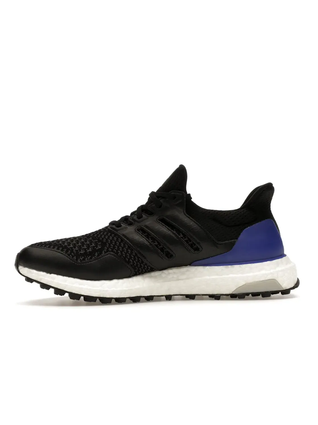 Мужские кроссовки для гольфа с технологией Ultra Boost Adidas — изображение 3 из 4, черный/черный/синий