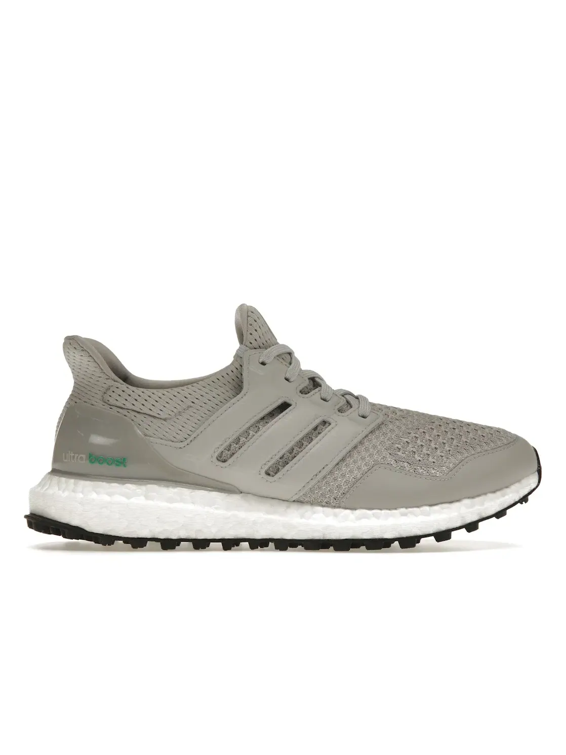 Мужские кроссовки для гольфа на шнурках Adidas Ultra Boost Spikeless Golf — изображение 1 из 4, серый/серый/зеленый