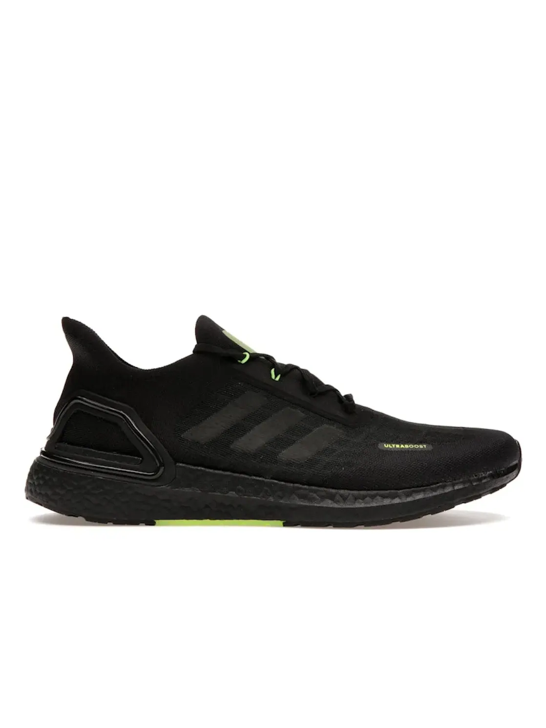 Мужские кроссовки с технологией Summer.Rdy Adidas Ultra Boost — изображение 1 из 4, черный/черный/зеленый