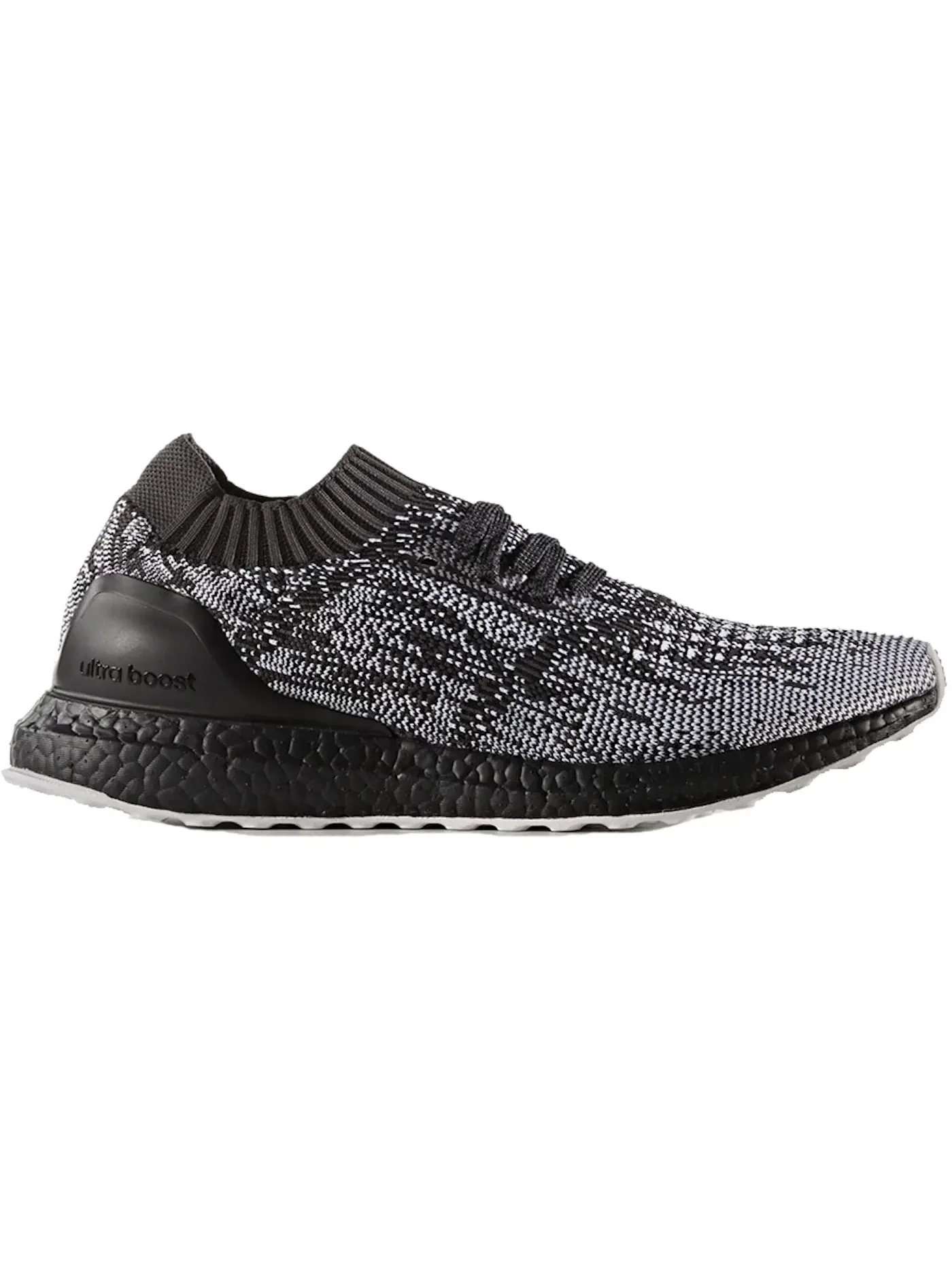 Мужские кроссовки для бега с амортизацией Adidas Ultra Boost Uncaged — изображение 1 из 1, черный/серый/белый