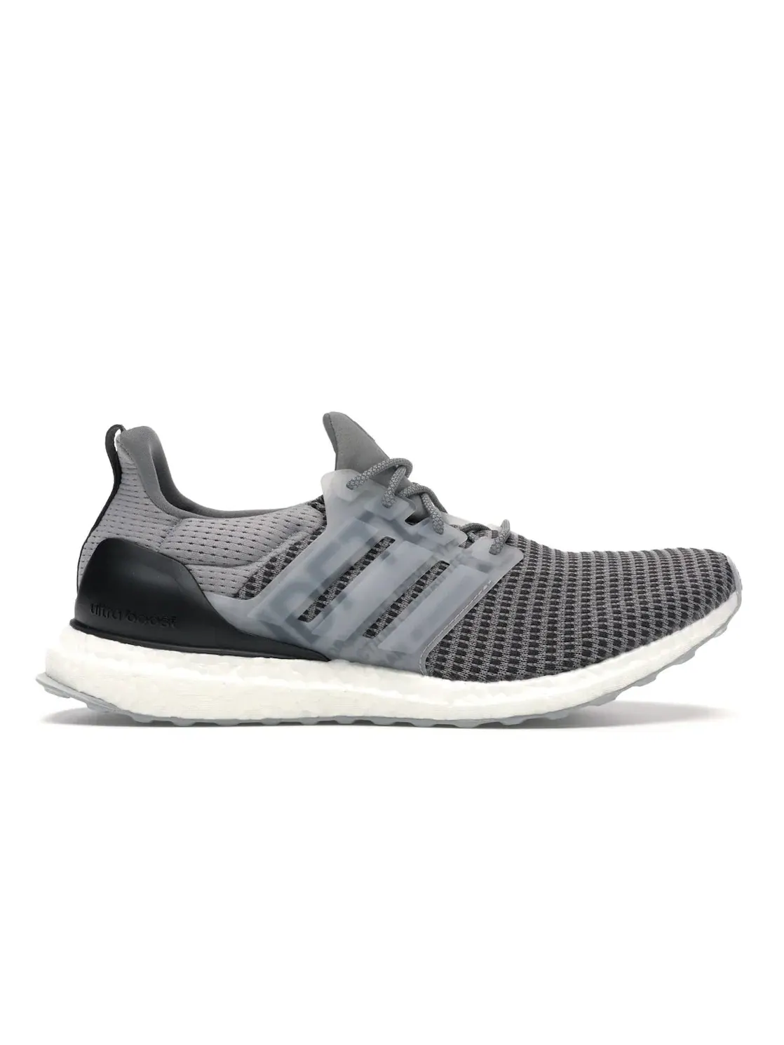 Мужские кроссовки для бега с технологией Boost Adidas Ultra Boost — изображение 1 из 4, серый//черный