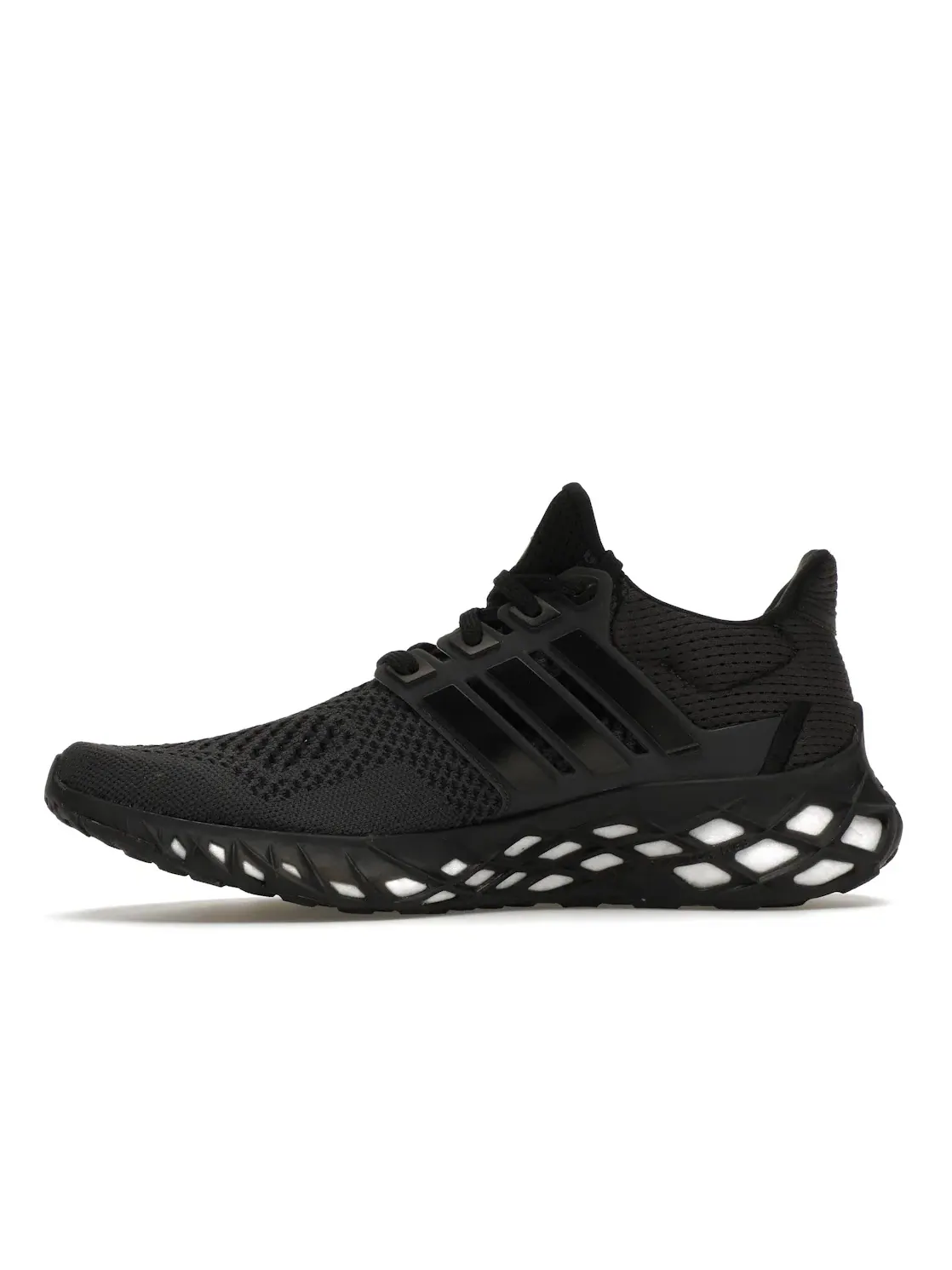 Мужские беговые кроссовки с технологией Boost Adidas Ultra Boost Web DNA — изображение 3 из 4, черный/белый