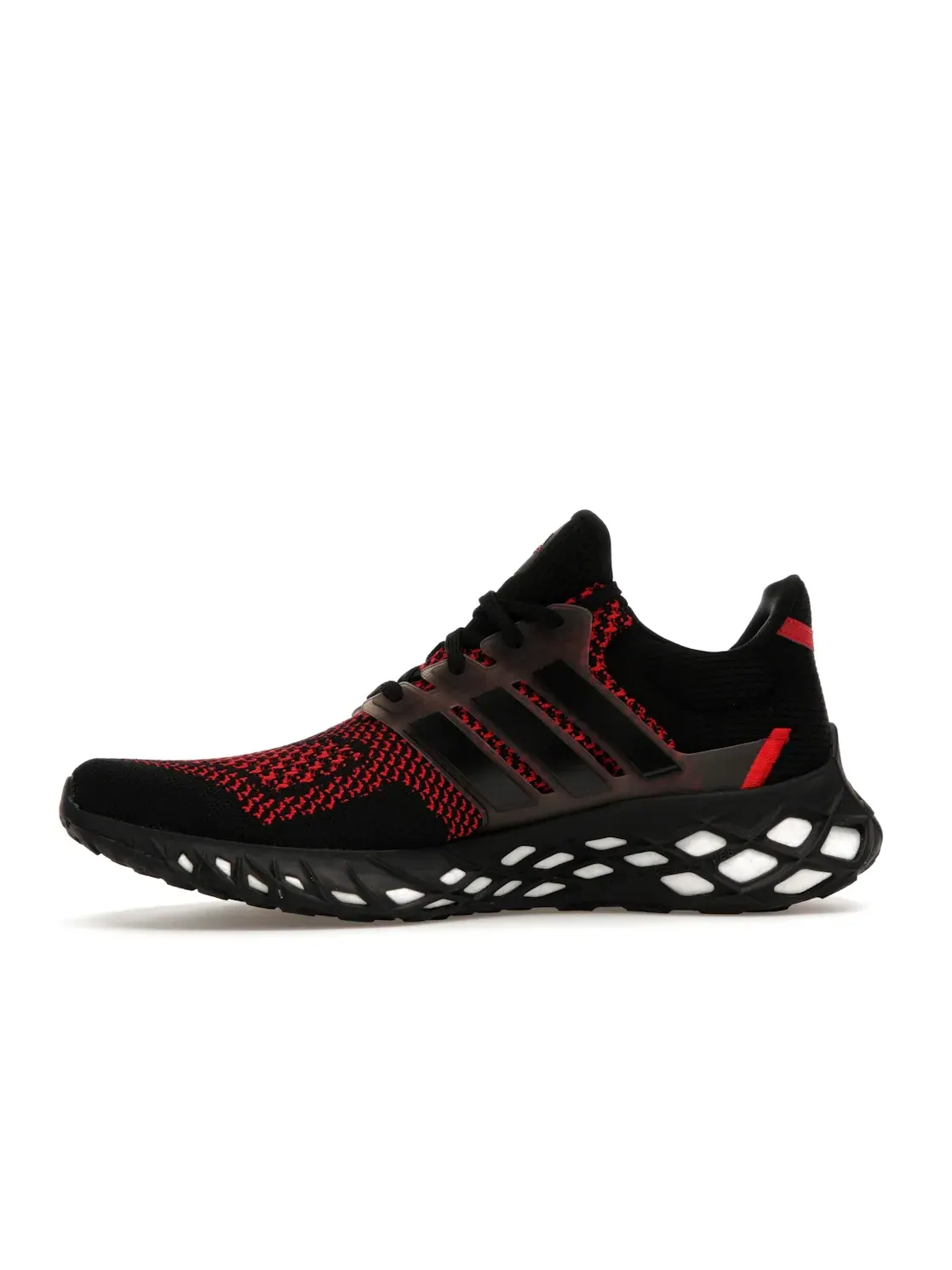 Мужские кроссовки с технологией Boost Adidas Ultra Boost Web DNA — изображение 3 из 4, черный/черный/красный