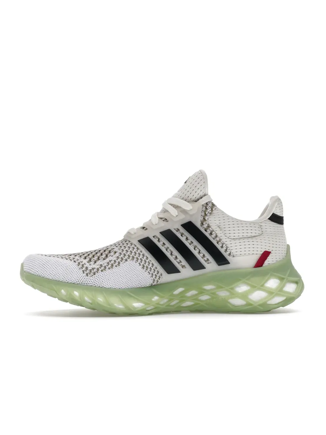 Мужские кроссовки с технологией Boost Adidas Ultra Boost Web DNA — изображение 3 из 4, белый//зеленый