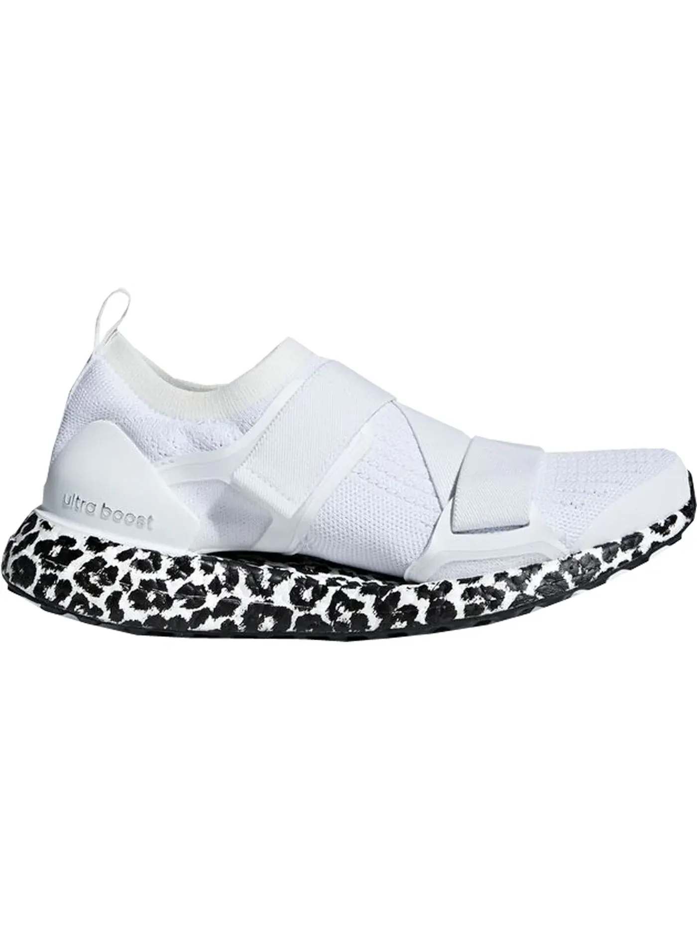Женские кроссовки с принтом Adidas Ultra Boost X Stella McCartney — изображение 1 из 1, белый/черный/белый