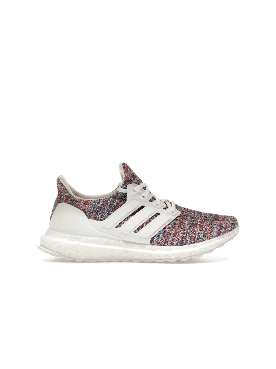 Детские кроссовки для мальчиков с технологией Boost Adidas Ultra Boost — изображение 1 из 4, белый/темно-синий