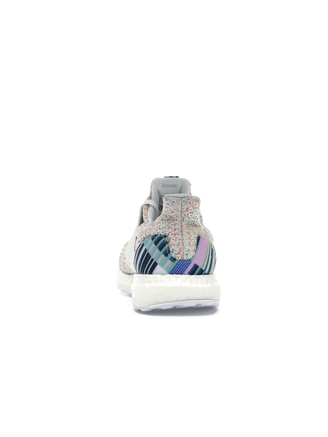 Женские кроссовки для бега с технологией Boost Adidas Ultra Boost — изображение 4 из 4, белый белый зеленый