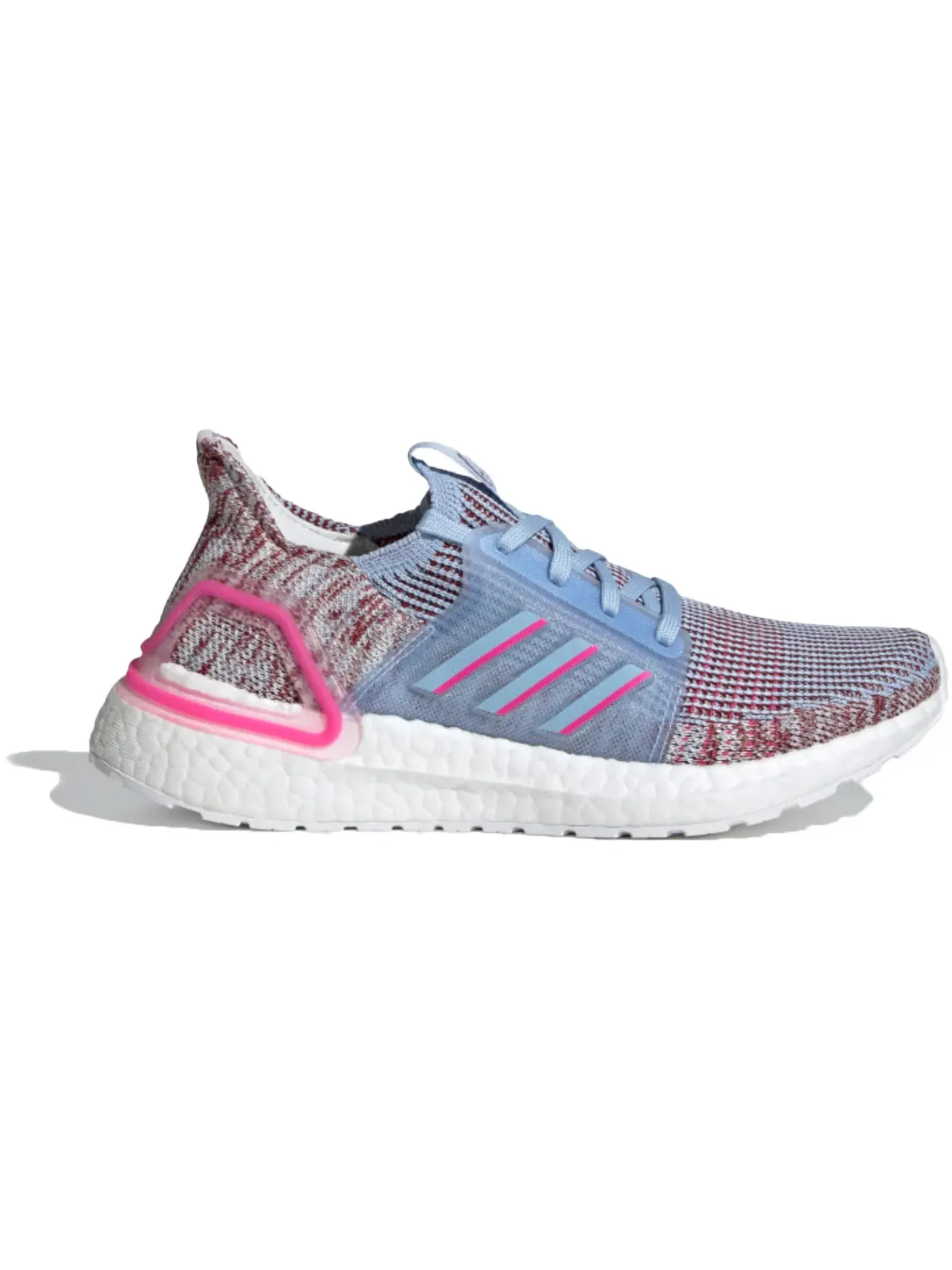 Детские кроссовки Lifestyle с технологией Boost Adidas Ultra Boost 19 — изображение 1 из 1, синий/розовый