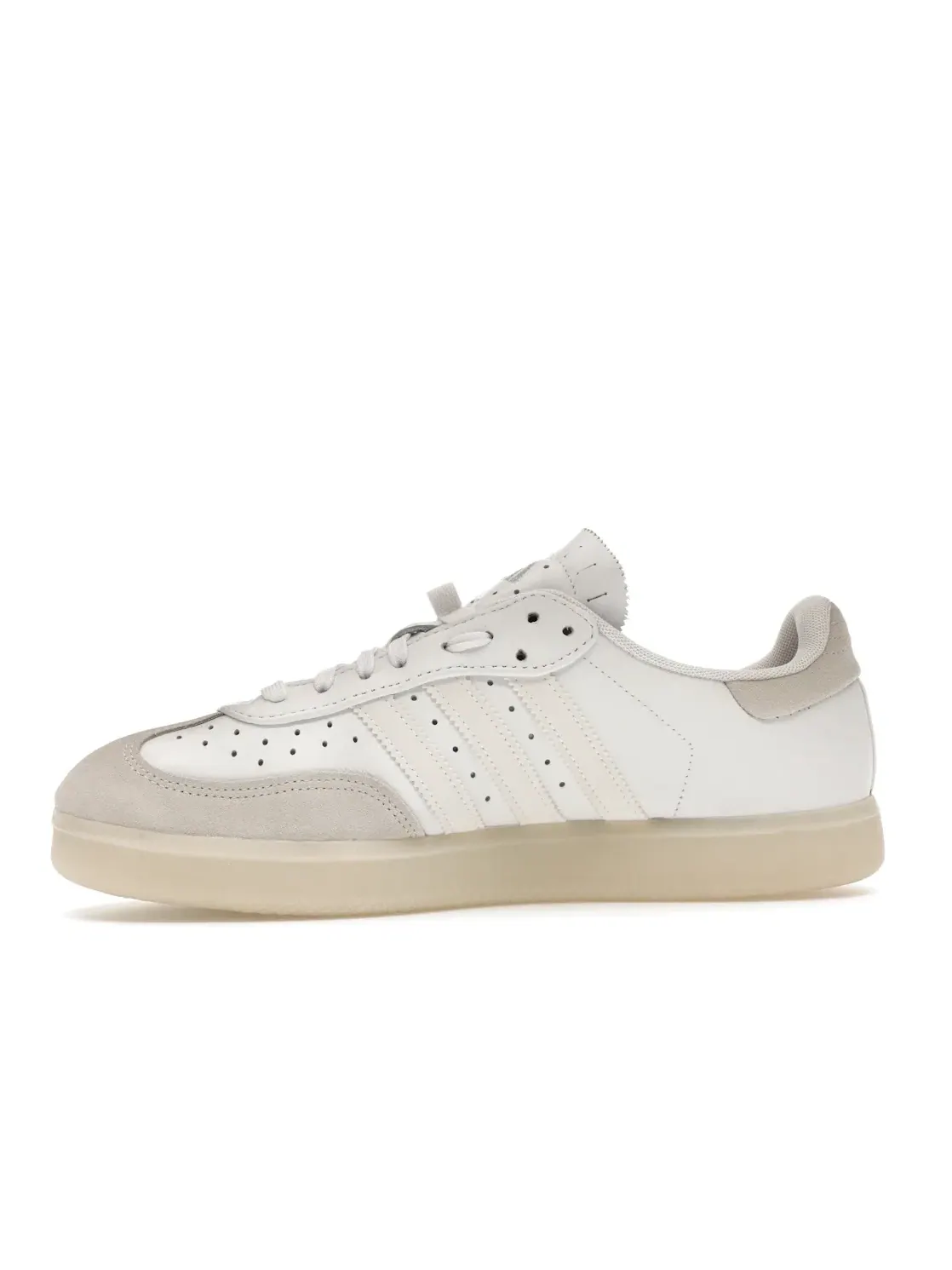 Мужские кроссовки Lifestyle Velosamba Leather Adidas — изображение 3 из 4, белый/белый/белый