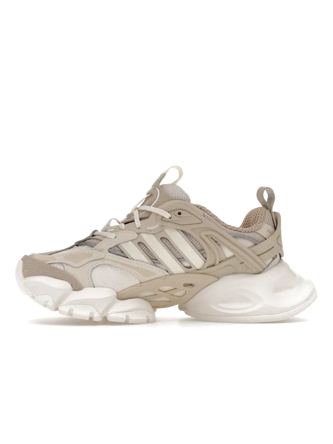 Мужские кроссовки lifestyle с увеличенным силуэтом Adidas Vento XLG Deluxe — изображение 3 из 4, бежевый/белый