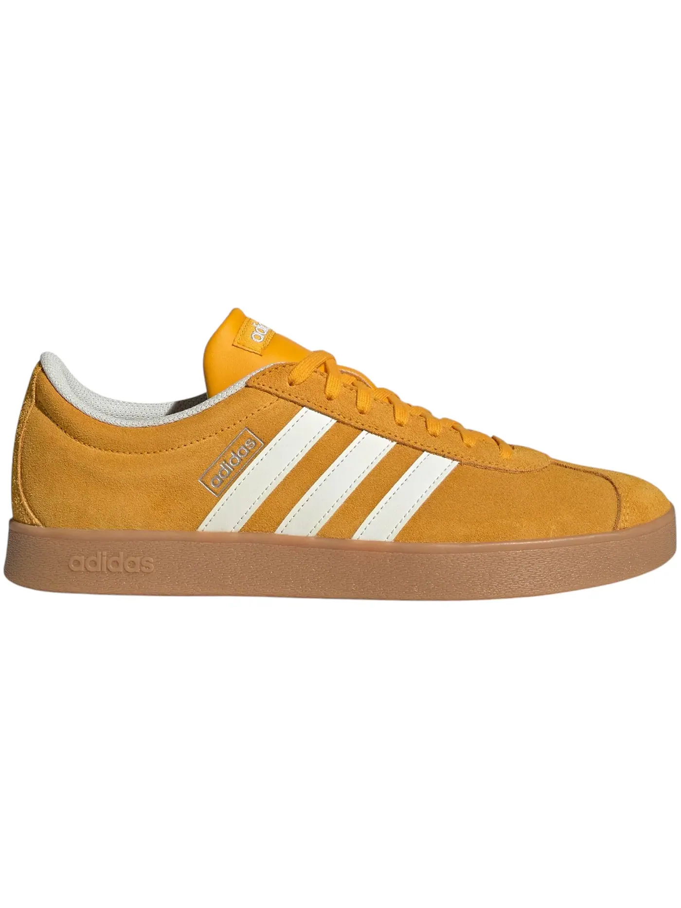 Мужские кроссовки повседневные Adidas VL Court 2.0 — изображение 1 из 1, золотистый белый