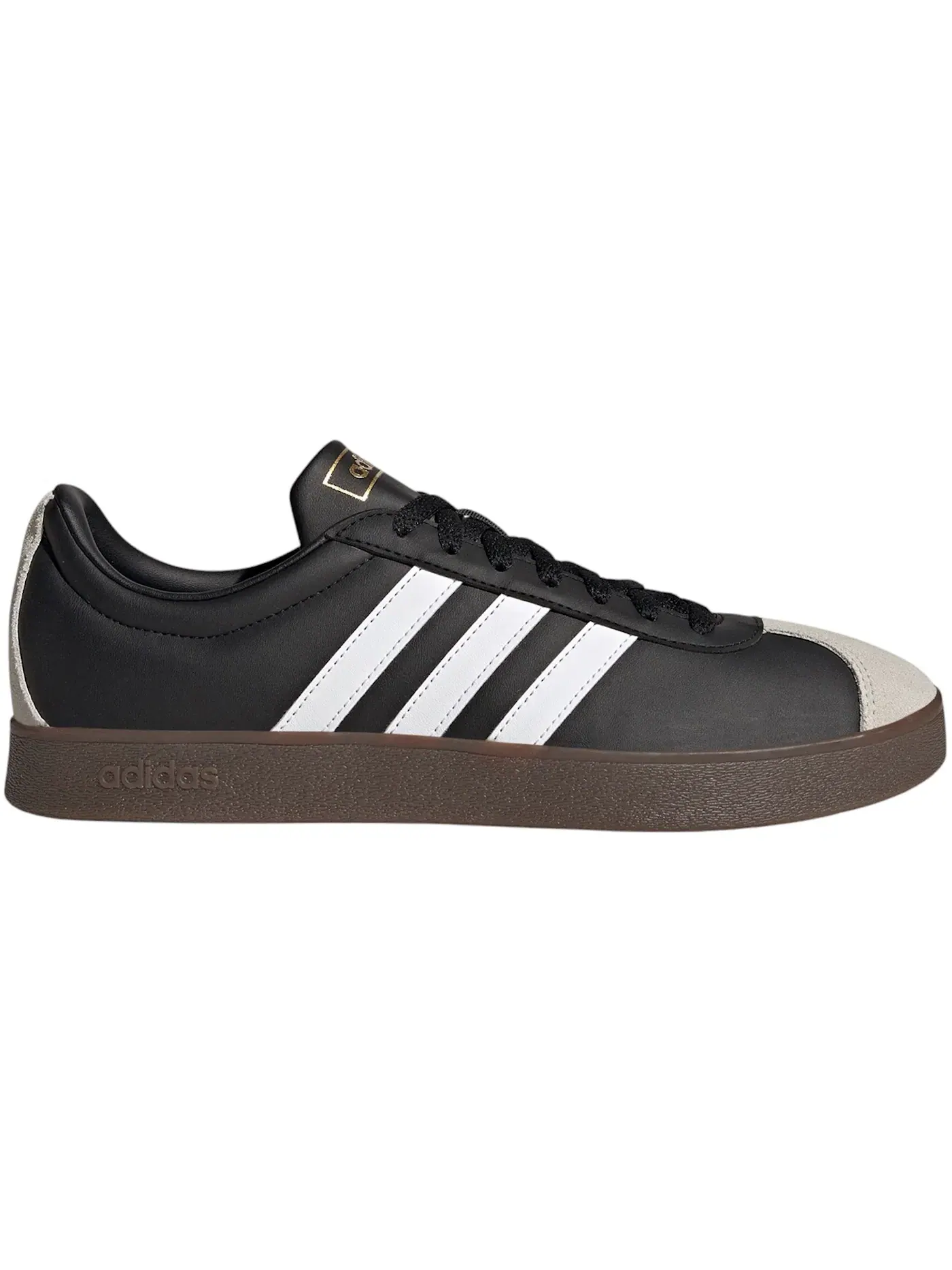 Мужские кроссовки для повседневной носки Adidas VL Court 2.0 — изображение 1 из 1, черный/белый